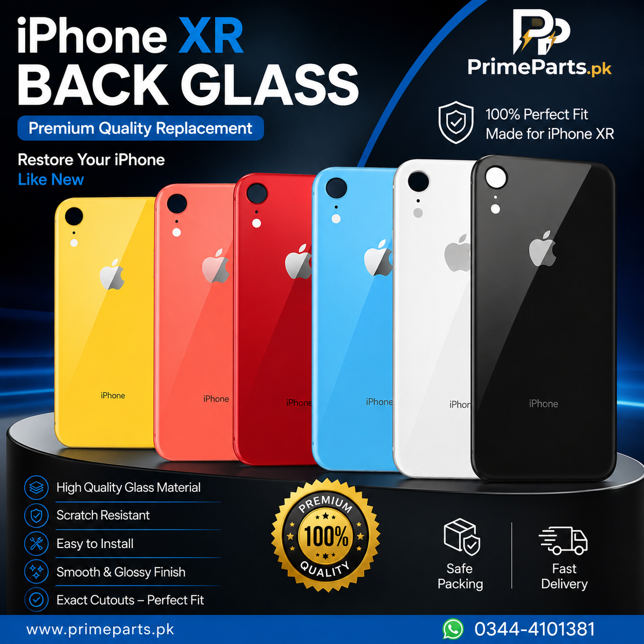 iPhone XR Back Glass Replacement | Prime Parts