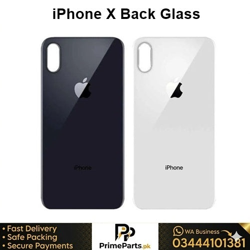 iPhone X Back Glass Replacement | Premium Quality | Prime Parts
