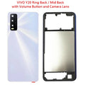 Vivo Y20 Ring Back / Mid Back with Volume Button and Camera Lens | Prime Parts